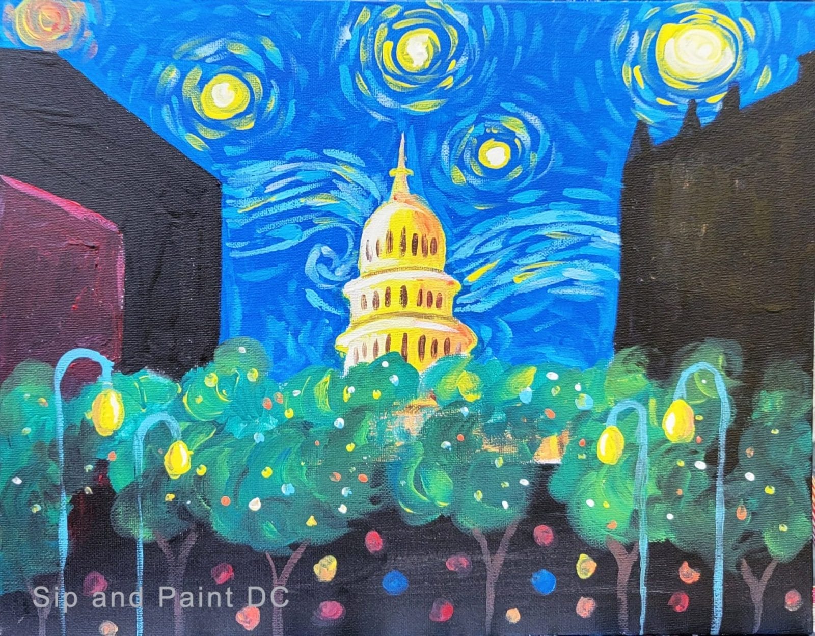 Gallery Sip And Paint DC